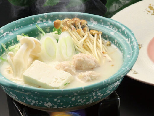 画像：白船グランドホテル　　豆乳仕立て白船鍋